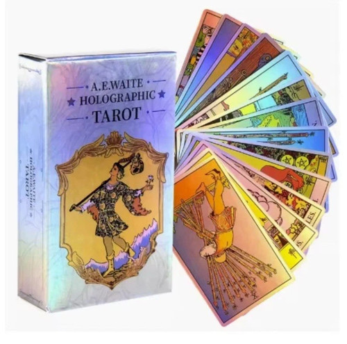 Waite holographic 78 card - a.e,