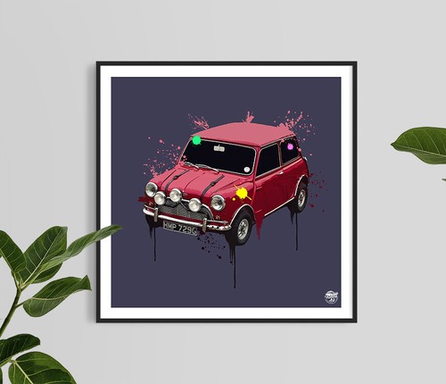 Italian job mini cooper - italian,