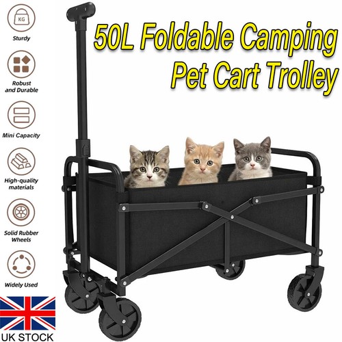 Small folding beach wagon - beach, 50l
