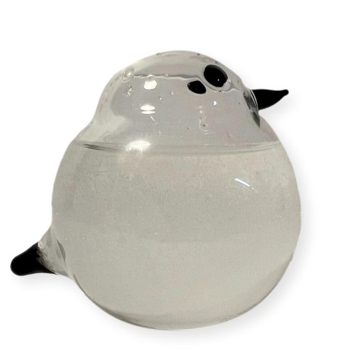 Bird shaped storm glass