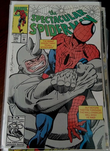 Spectacular spider man - spider-man, #190