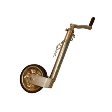 42mm Jockey Wheel Heavy Duty Large Wheel NWL 300kg Suits Ifor Williams Bateson