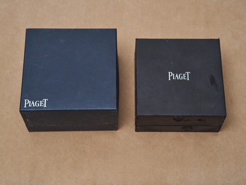 Piaget vintage watch box black - watch,