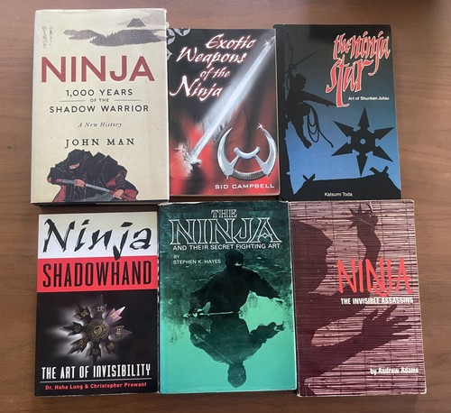 Bundle ninja ninjutsu books - bundle,