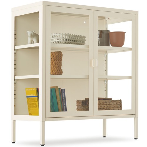 Curio display cabinet with - display,