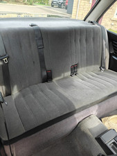 BMW E30 3 SERIES REAR CLOTH SEATS 