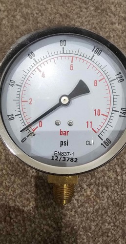 Air pressure gauge 160 - air, 0-160