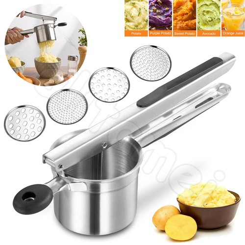 Large stainless steel potato - stainless,