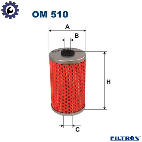 Oil filter 510 for - filter, om