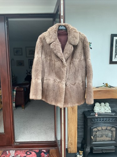 Vintage mink musquash fur - musquash,