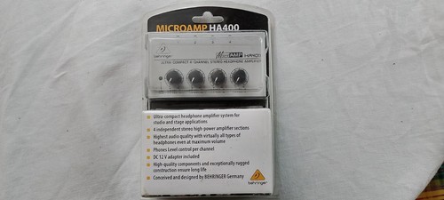 Behringer microamp ha400 - behringer,
