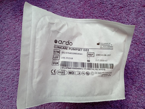 Ardo clinicare pumpset d22 - 1,