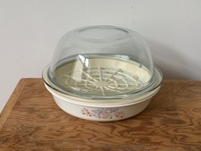 Vintage Pyrex Blue Iris Easy