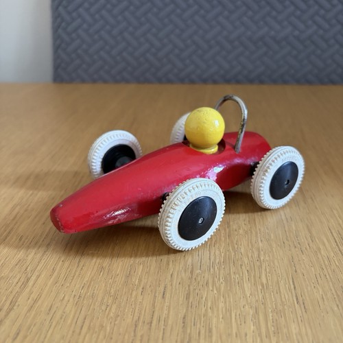 Brio race car red wooden - car,