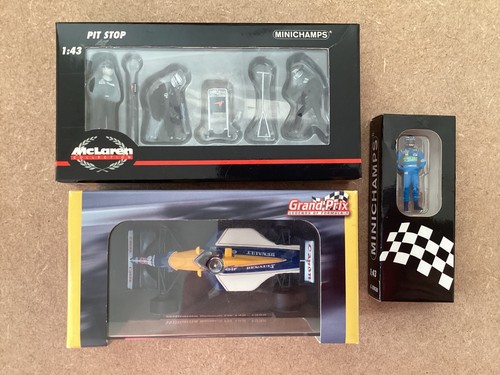 Minichamps mclaren pit - mclaren, stop