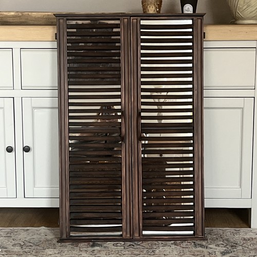 Rustic metal shutter wall - rustic,
