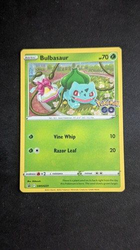 Bulbasaur swsh231 holo promo - holo,