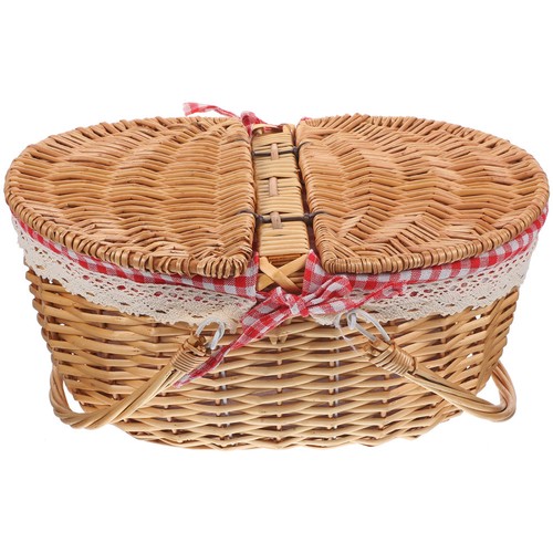 Picnic basket with - basket, and