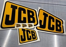 JCB Digger / Dumper Plant vinyl sticker decal various sizes - UK Seller
