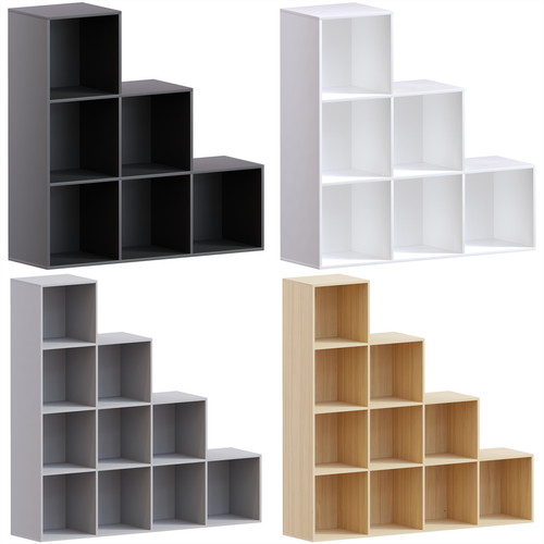 Cube bookcase staircase - 10,