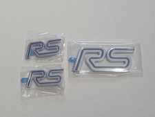 Focus RS MK1 Reproduction Badges B Pillar And Tailgate.