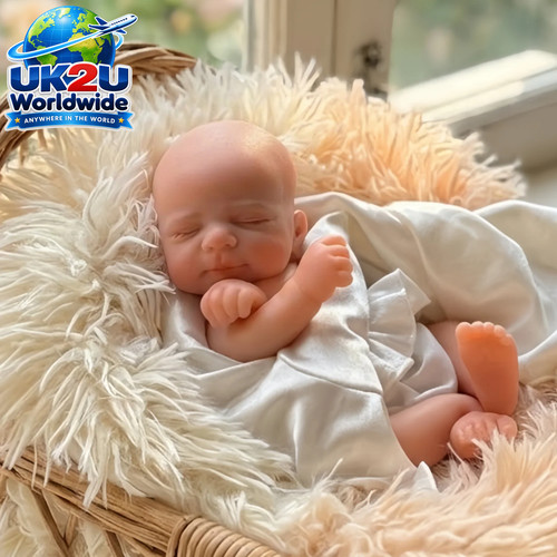 20cm reborn baby girl - girl, doll