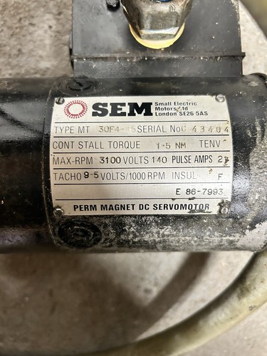 Bridgeport trak sem servo - bridgeport,