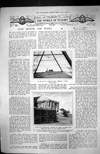 Antique old print 1918 handley - old,
