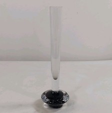 Single Stem Vase With Dark Red
