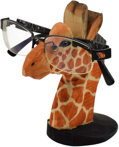 Hand carved wood eyeglasses - carved,