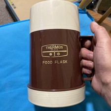 Vintage Brown & Cream Hot/Cold