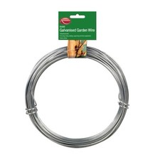 Galvanised Garden Wire - 3mm x 20m - Thick & Strong Wire