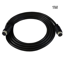 1m 2m 9Pin DIN Male Plugs to