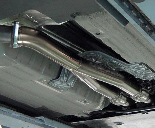 R35 hks exhaust center - gt-r,