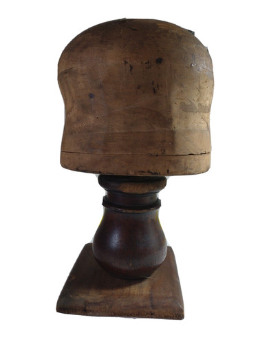 Antique vintage wooden hat - antique,