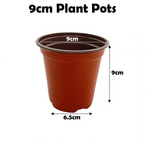9cm plant pots terracotta - pots,