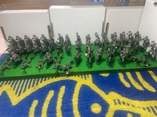 Airfix German soldiers x 49, 1.32 scale, painted, good cond, see photos