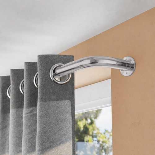 Extendable curtain pole with - extendable,