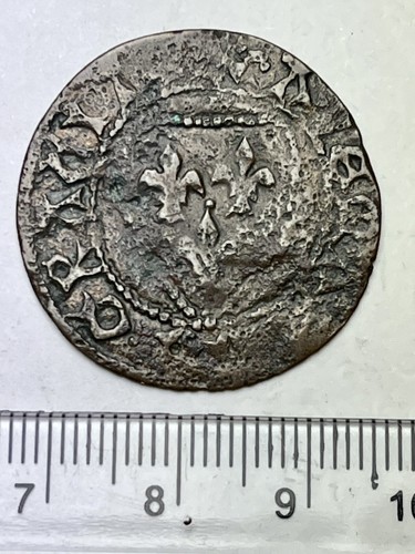 1400 medieval jetton - 1400’s,