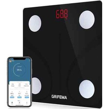 GRIFEMA GA2001 Weighing Scales for Body Weight and Fat, Digital Bathroom Scales,
