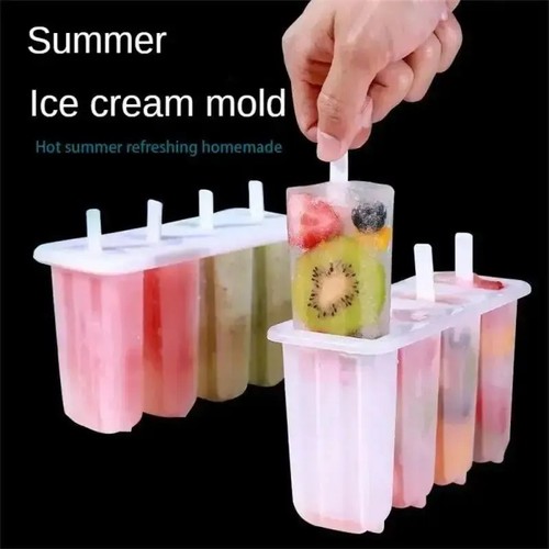 Popsicle mold 4pcs - popsicle, with