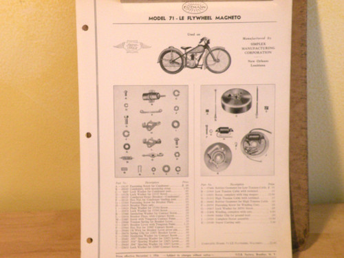 Eisemann magneto model le - magneto, 71-le