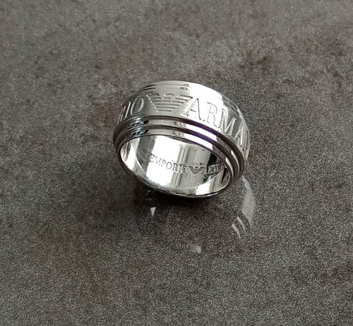 Emporio armani ring - ring,, solid