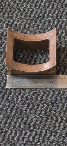 Live steam gauge saddle - gauge,