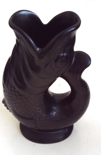 Vintage gurgling fish - gurgling, jug