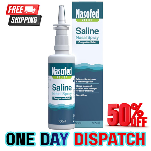 Nasofed saline nasal spray - saline,