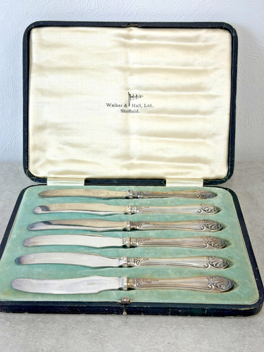 Antique silver plated - 6,