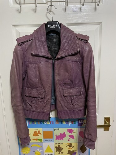 Superdry leather jacket ladies - superdry,