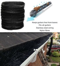 Roof Gutter Brush Leaf Guard Highest Quality Drain Filter Shield protection