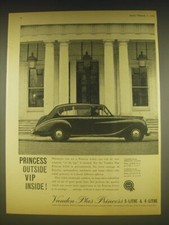 1963 Vanden Plas Princess Ad - Princess outside VIP inside